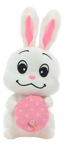 comprar Conejo De Peluche Conejito Blanco Con Huevo Original Cute