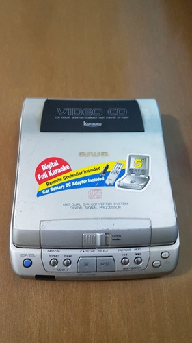 Video Cd Aiwa Cd Player Xp-km80 Raro (não Liga)