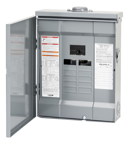 Square D - Hom816m100prb Homeline Centro De Carga Con Cubier