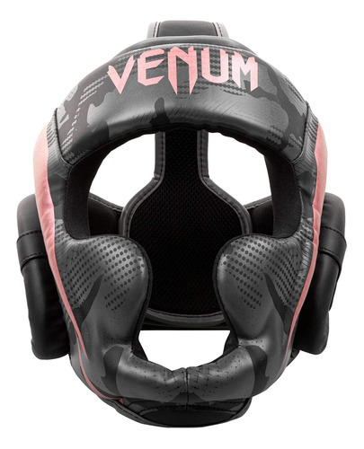 Casco De Artes Marciales Venum Negro, Rosa, Dorado Poliur...