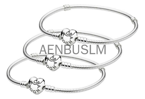 Pulsera Original Plata De 3 Piezas