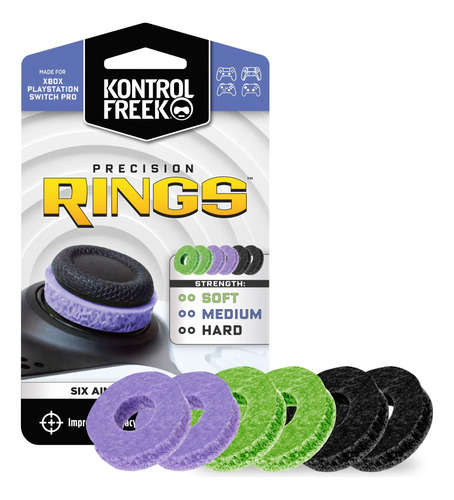 Kontrolfreek Precision Rings Ps4/xbox One Black/purple/green
