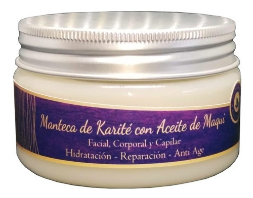 Manteca Capilar De Karité Con Aceite De Maqui 