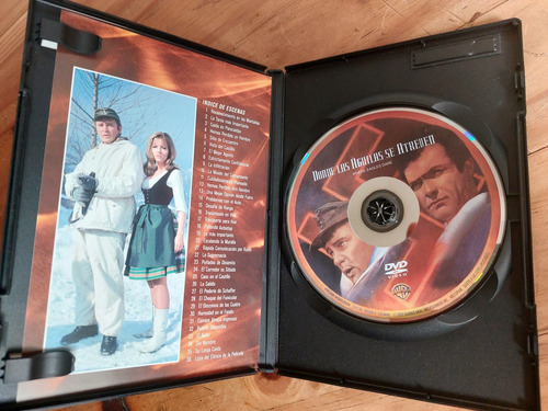 Donde Las Águilas Se Atreven / Clint Eastwood Dvd (Usado)