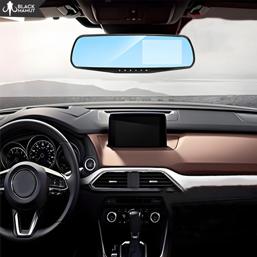 Espejo Retrovisor Dashcam Video Frontal Reversa Automóvil