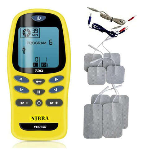 Electroestimulador Muscular Nibra Pro - 55 Funciones