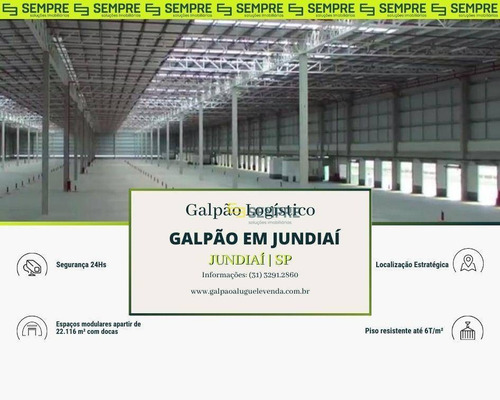 Imagem 1 de 10 de Galpão Para Alugar Em Jundiaí/sp - Ga1137