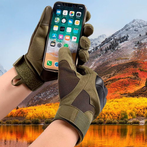 Imagen 5 de 10 de Guantes Completos Uso Rudo Moto Ciclismo Escalada Senderismo