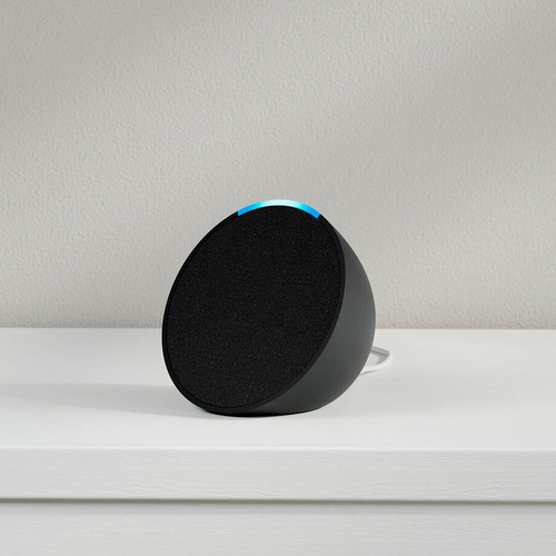 Amazon Echo Pop Con Asistente Virtual Alexa Negro