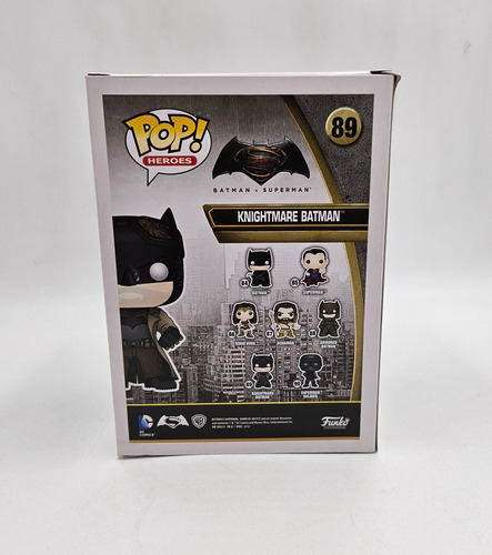 ### Funko Pop Dc Heroes Bvs Knightmare Batman 89 ###