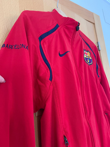 Nike Campera Barcelona Roja Médium Barça (Usado)
