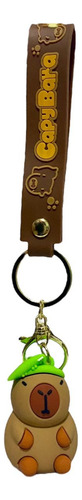 Capibara Carpincho Llavero Hermoso Importado Varios Modelos Capibara Sombrero Cocodrilo