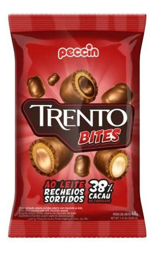 Chocolate Trento Bites Ao Leite 40g