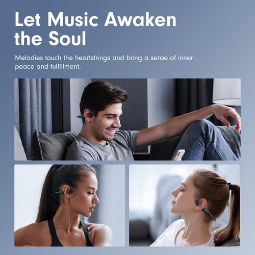 Auriculares De Conducción Ósea Mrytky Open Ear Bluetooth 5.4