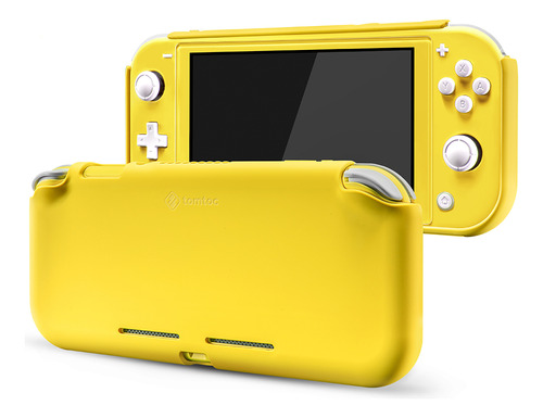 Tomtoc Carcasa De Silicona Nintendo Switch Lite Amarillo