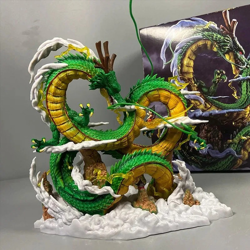 Shenlong Shenron & Goku 22cm+ Dbz Shenlong Dragon Ball