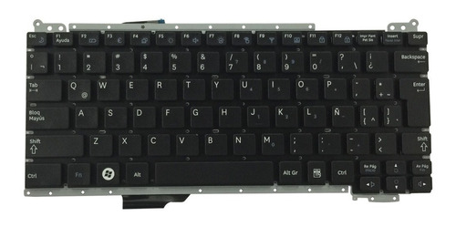 Teclado Samsung Original Np-nc110 Español Negro Con Letra Ñ