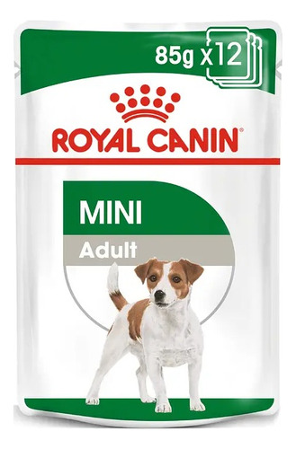 Sachet Royal Canin Mini Adulto 6 Unidades 85 Gramos