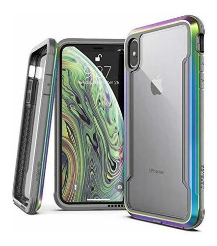 Xdoria Carcasa Para iPhone XS Max Aluminio Anodizado Tpu Pol