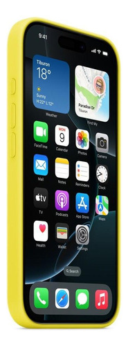 Capa Com Magsafe iPhone 16 Pro, Apple, Silicone Carambola