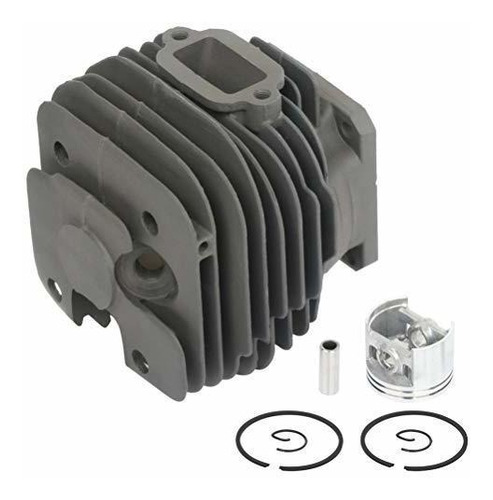 Imagen 3 de 9 de Pistón Y Cilindro De 52mm Motosierra Stihl 038 Ms381