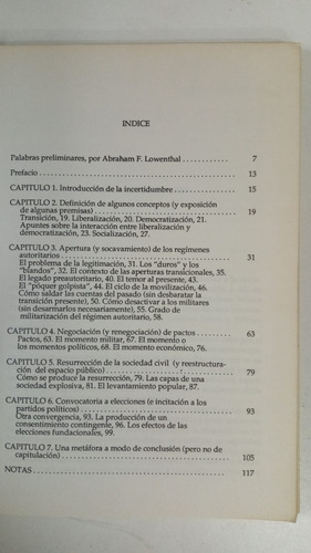 Transiciones Desde Un Gobierno Autoritario - G. O' Donnell (Usado)