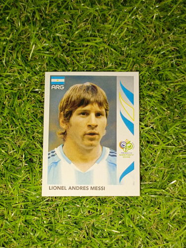 Cv Lionel Messi Rookie Card 2006 Panini Stickers Rc Brasil