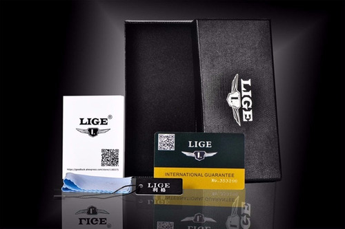 Relógio Masculino Lige Original 30 Metros Modelo 9877