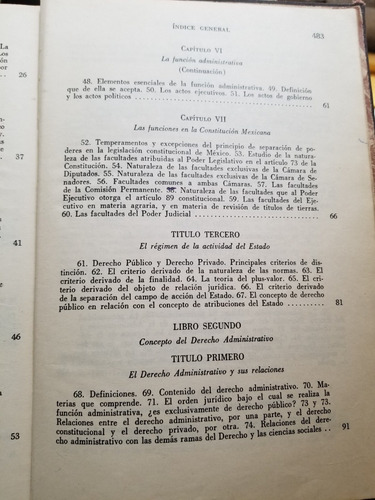 A0 Derecho Administrativo 18a Edición Gabino Fraga (Usado)