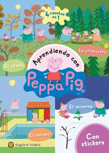 Aprendiendo Con Peppa Pig - Las Estaciones - Con Stickers
