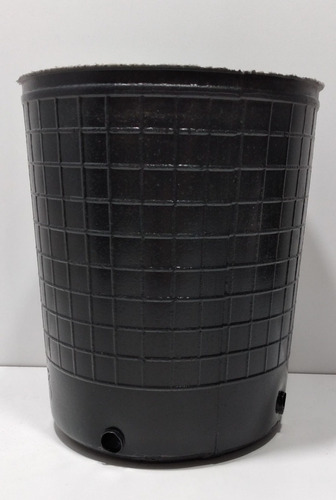Imagen 3 de 10 de Maceta Soplada Plástico 10 Litros X 10 Unidades Cultivo