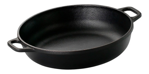 Paella Ferro Fundido Alça De Ferro 36 Cm Santana Sem Tampa