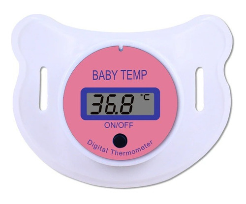 Chupete Termómetro Digital Para Bebes Niños Temperatura