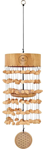 Kenari Meditation Chimes, Flower Of Life - Skmchfol