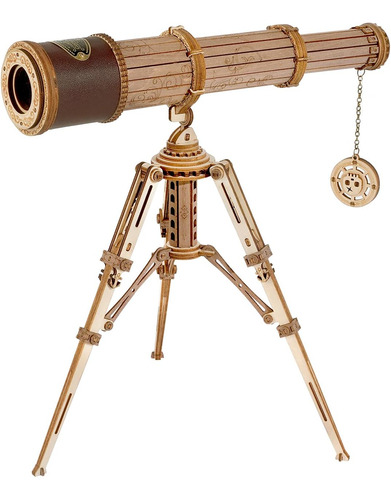 Rowood Telescope Rompecabezas 3d Para Adultos, Kit De Constr