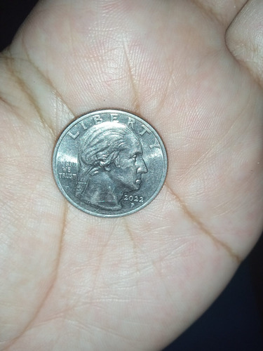 Imagen 2 de 2 de Moneda De $0.25 Centavos De Dólar 2022