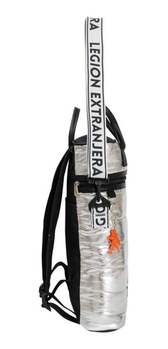 Mochila Matera Diamond Jazz Plateado Legion Extranjera