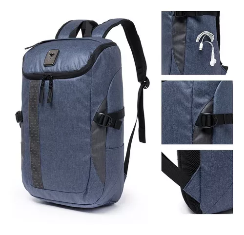 Mochila Masculina Cavalera Bolsa Notebook Reforçada Grande