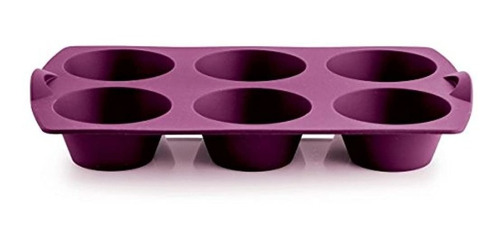 Tupperware  molde De Silicona Para Tupcakes Púrpura