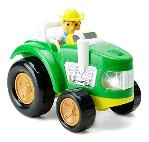 Boley Green Farm Tractor Toy Educational Light Y Sound Toy P