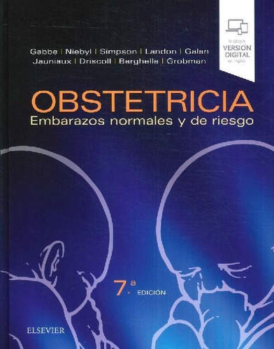 Libro Obstetricia De Steven G Gabbe Jennifer R Niebyl Joe Le