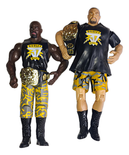 Wwe The Dudley Boys Figuras De Colección Wwf Lucha Libre Ecw (Usado)