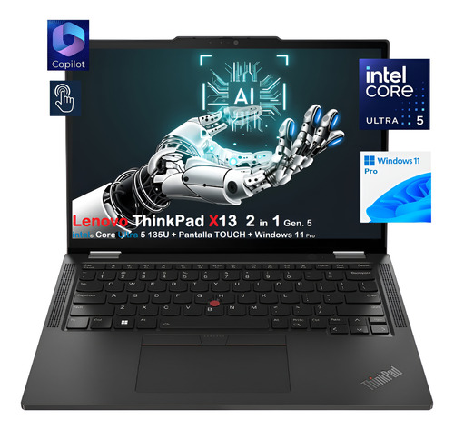 Thinkpad X13 Gen. 5 Ultra-5 135u 32gb 512gb 13.3-touch 360° (Reacondicionado)