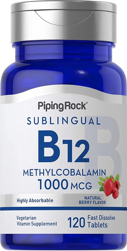 Vitamin B-12 Methylcobalamin (sublingual) 1000 Mcg X 120 Tab