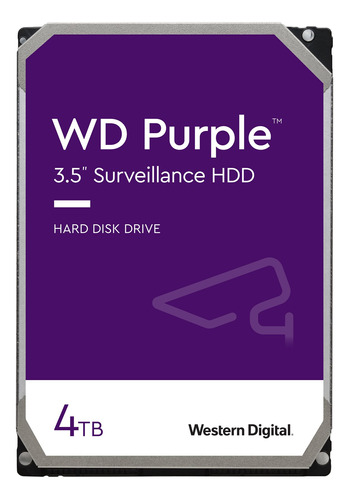 Disco Interno Western Digital 4tb 3.5 Purple 256 Mb Mg