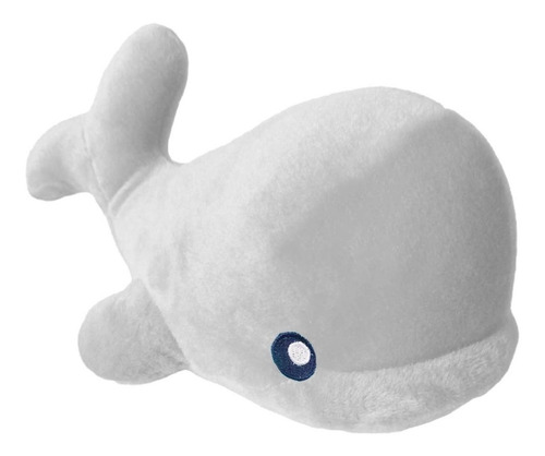 Delfin De Peluche Blanco Con Colgante - Super Suave