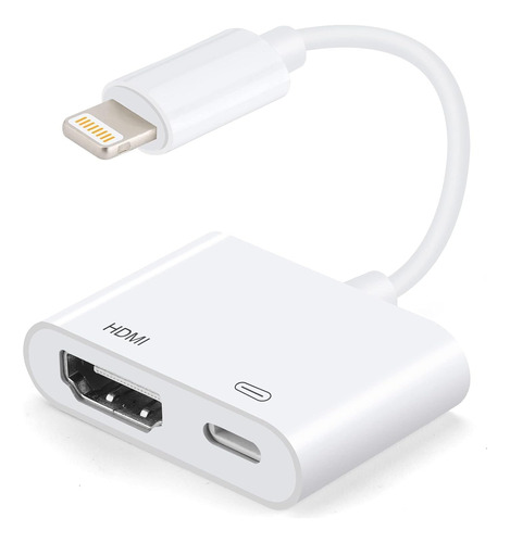 Adaptador Hdmi Otg Lightning A Av Digital Para iPhone / iPad