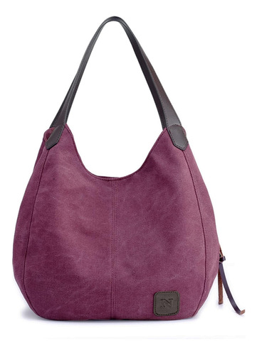 Bolsos Boho De Lona Para Mujer, Bolsos Hobo, Bolso Informal