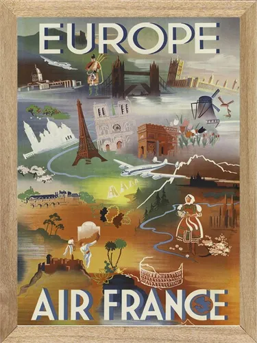 Aviones , Publicidad, Cuadro, Poster, Afiche P632