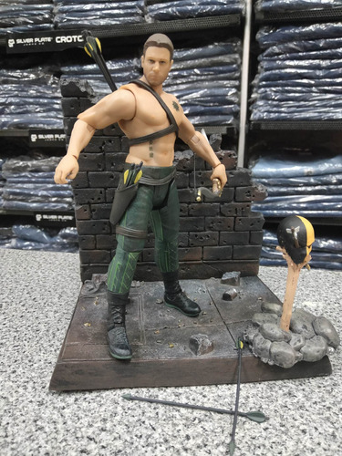 Dc Collectibles, Arrow, Stephen Amell, Con Tótem!! (Usado)